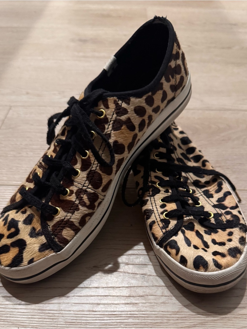Keds Kate Spade Calf Hair Sneakers